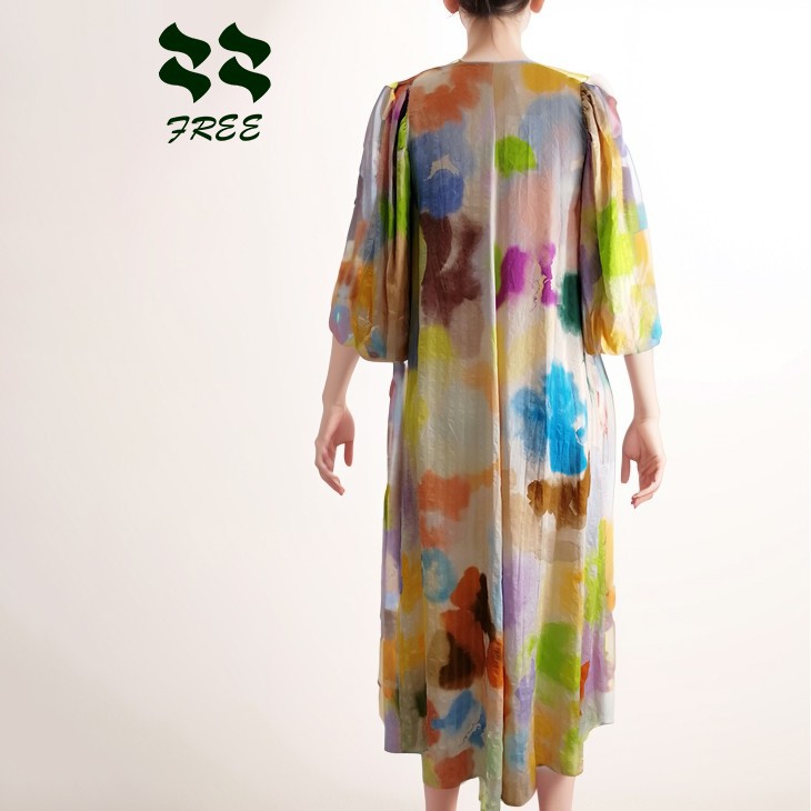 Geblümtes Maxikleid